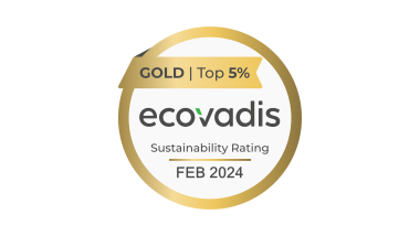 IMedaglia Gold di EcoVadis per la gestione sostenibile di Geberit (© Geberit)