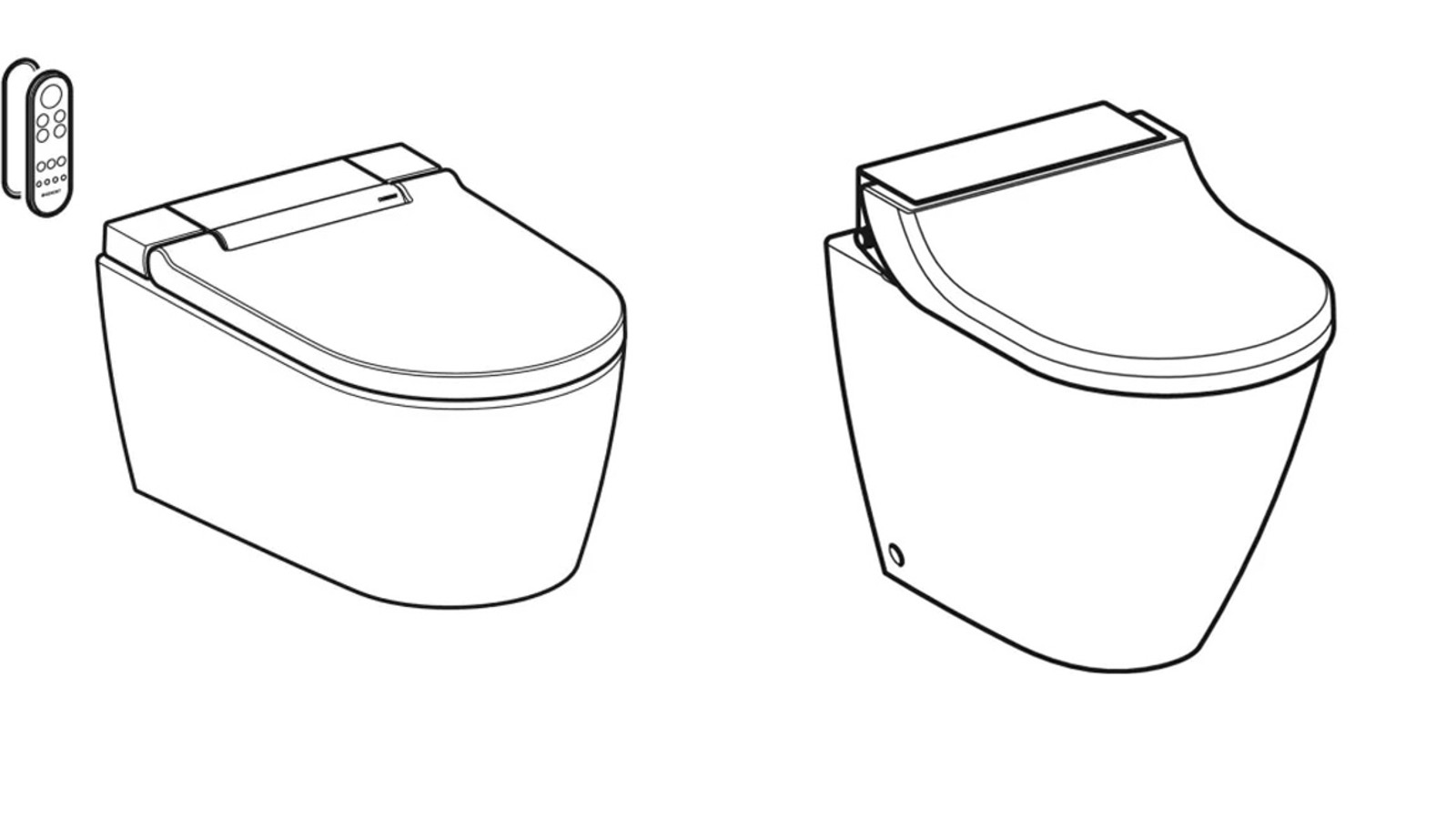 Risparmio idrico con i vasi bidet Geberit AquaClean