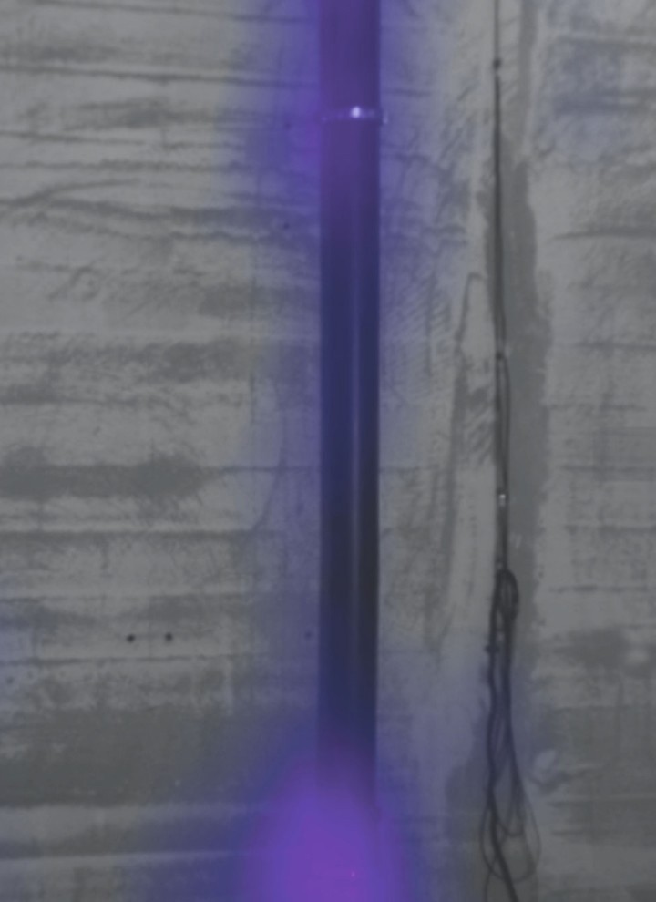 Colonna verticale con Geberit Silent-db20, vista dalla telecamera acustica
