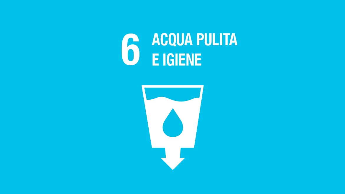 Obiettivo 6 delle Nazioni Unite "Acqua pulita e servizi igienico-sanitari"