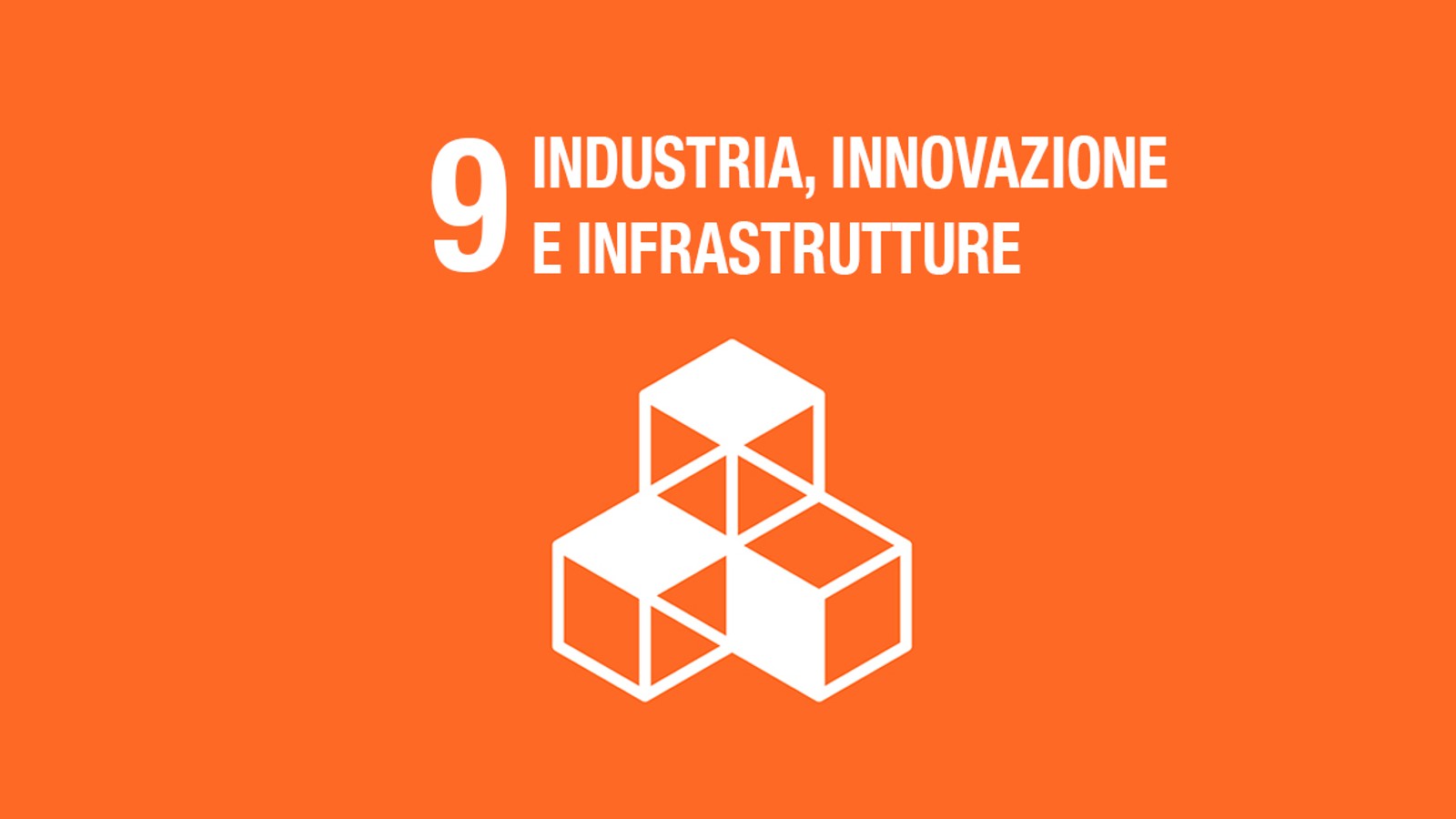 Obiettivo 9 delle Nazioni Unite "Industria, innovazione e infrastrutture" Obiettivo 9 delle Nazioni Unite "Industria, innovazione e infrastrutture"