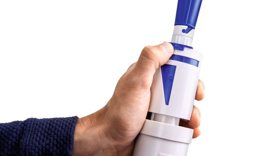 La nuova campana per la cassetta di risciacquo (© Geberit) La nuova campana per la cassetta di risciacquo (© Geberit)