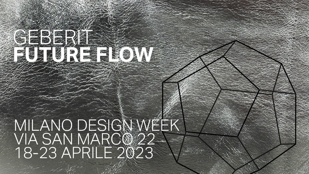 Geberit FUTURE FLOW alla Milano Design Week 2023