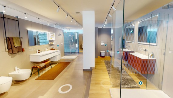 Virtual showroom Geberit Gaeta Virtual showroom Geberit Gaeta