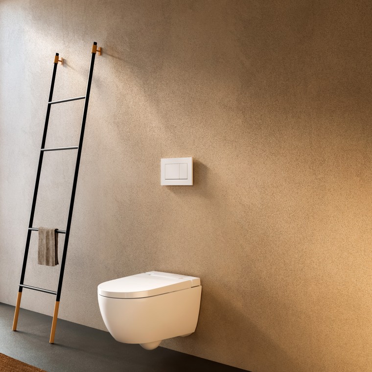 Bagno con Geberit AquaClean Alba