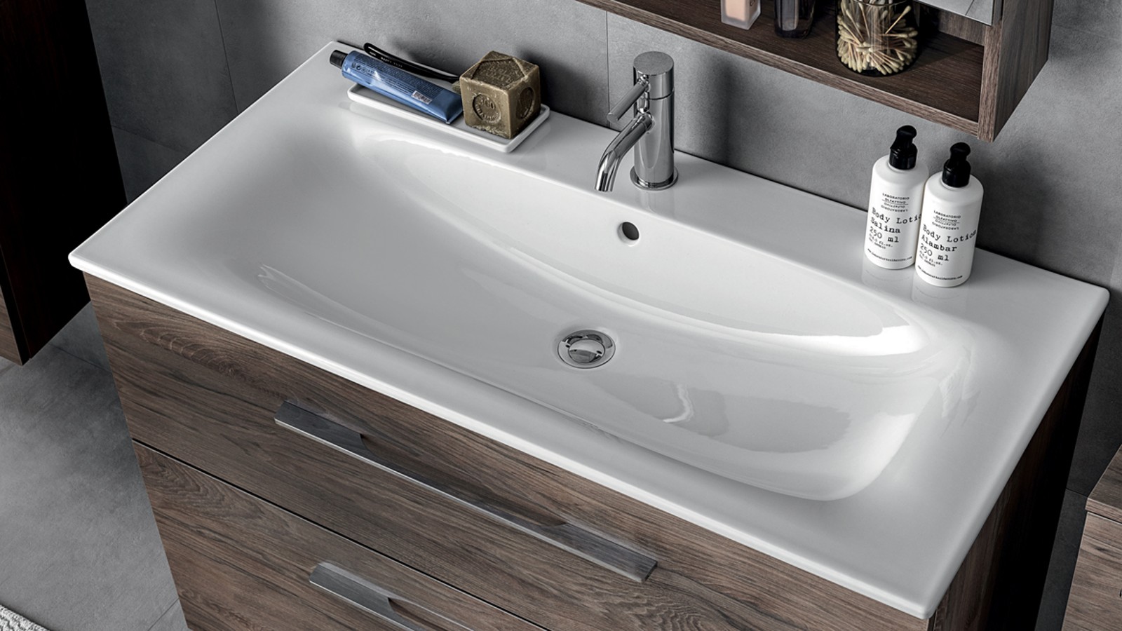 Geberit Selnova Square lavabi slim Geberit Selnova Square lavabi slim