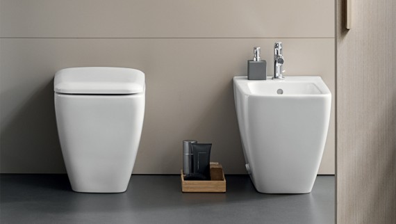 Vaso e bidet a terra Geberit iCon Square Vaso e bidet a terra Geberit iCon Square
