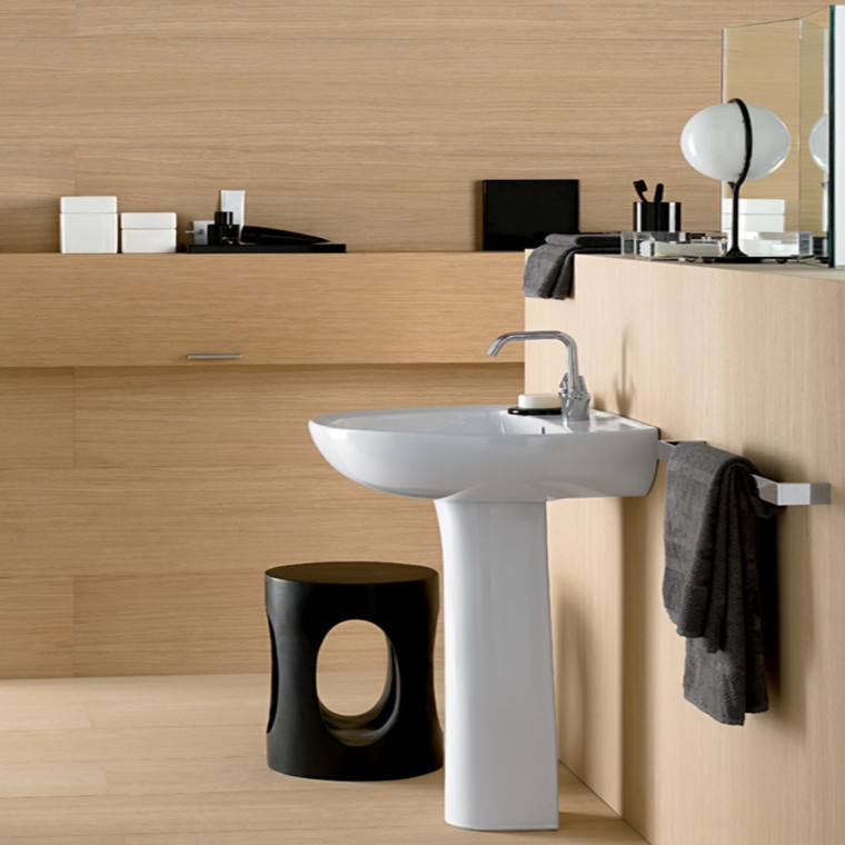 Lavabo Geberit Colibrì con colonna Lavabo Geberit Colibrì con colonna