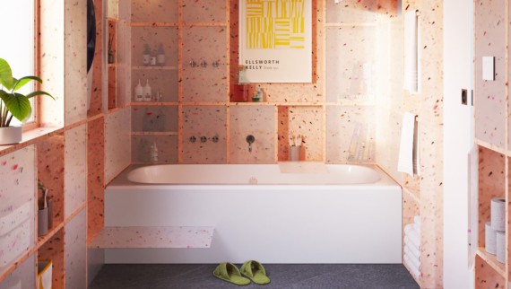 Il bagno multigenerazionale di nimtim Architects (UK) (© nimtim Architects)