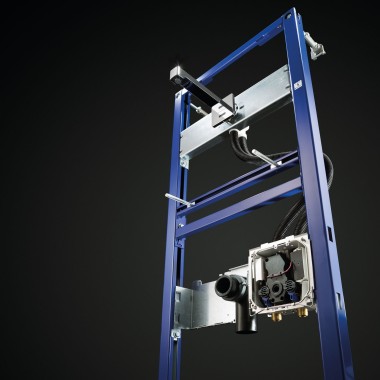 Rubinetteria con elemento di installazione Duofix e rubinetto a parete Geberit Brenta Rubinetteria con elemento di installazione Duofix e rubinetto a parete Geberit Brenta