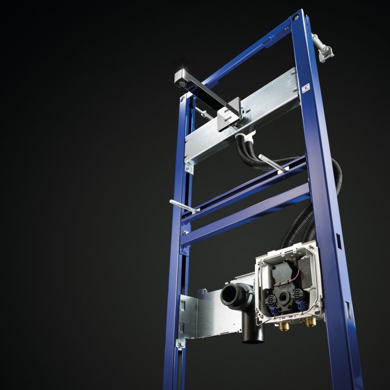 Rubinetteria con elemento di installazione Duofix e rubinetto a parete Geberit Brenta Rubinetteria con elemento di installazione Duofix e rubinetto a parete Geberit Brenta