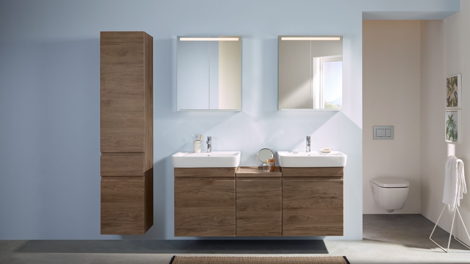 Lavabo doppio Geberit Renova Plan Lavabo doppio Geberit Renova Plan