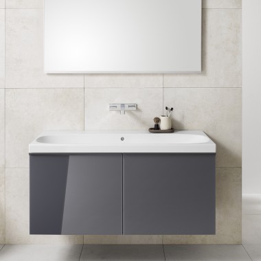 Bagno con mobili in legno della serie Geberit Acanto: anti muffa e umidità Bagno con mobili in legno della serie Geberit Acanto: anti muffa e umidità