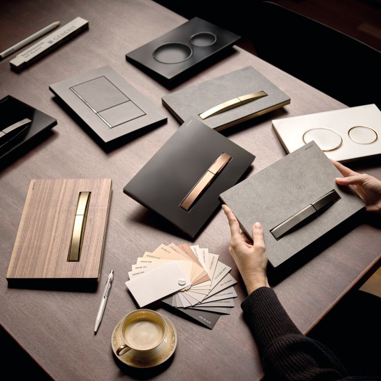 Ampia gamma di placche da incasso di Geberit Ampia gamma di placche da incasso di Geberit