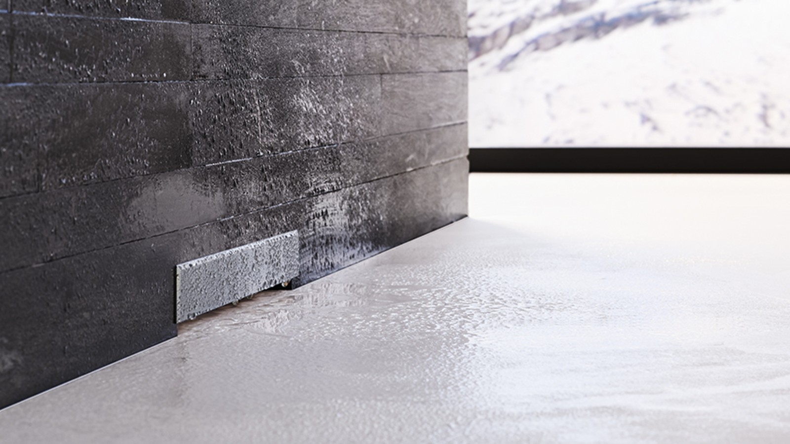 Sifone a parete per doccia a pavimento Geberit