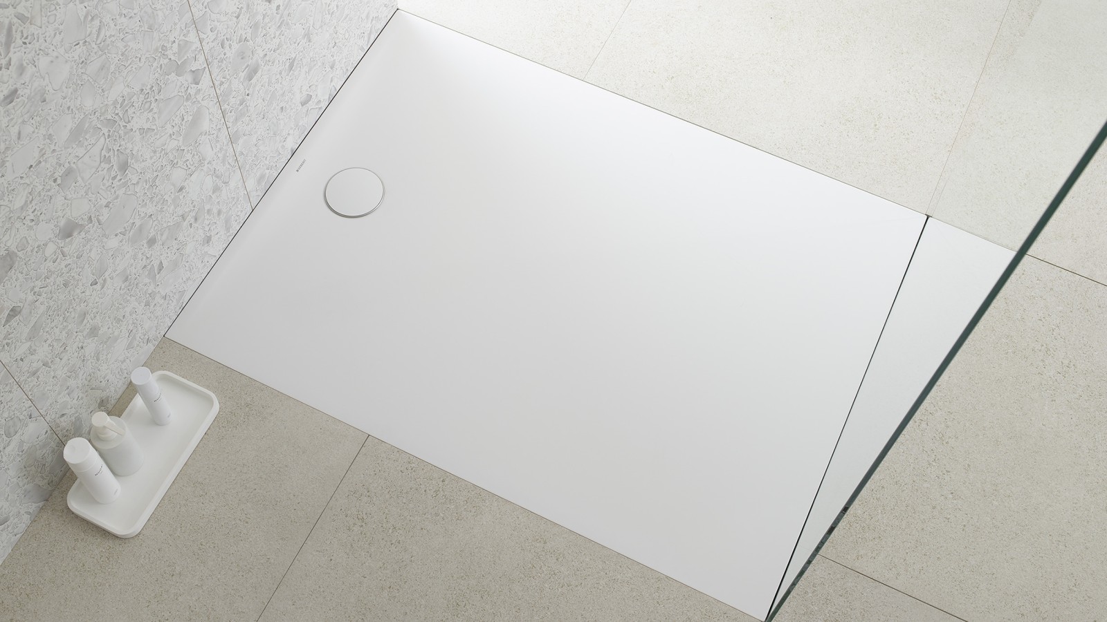 Geberit Olona surface-even shower tray Geberit Olona surface-even shower tray
