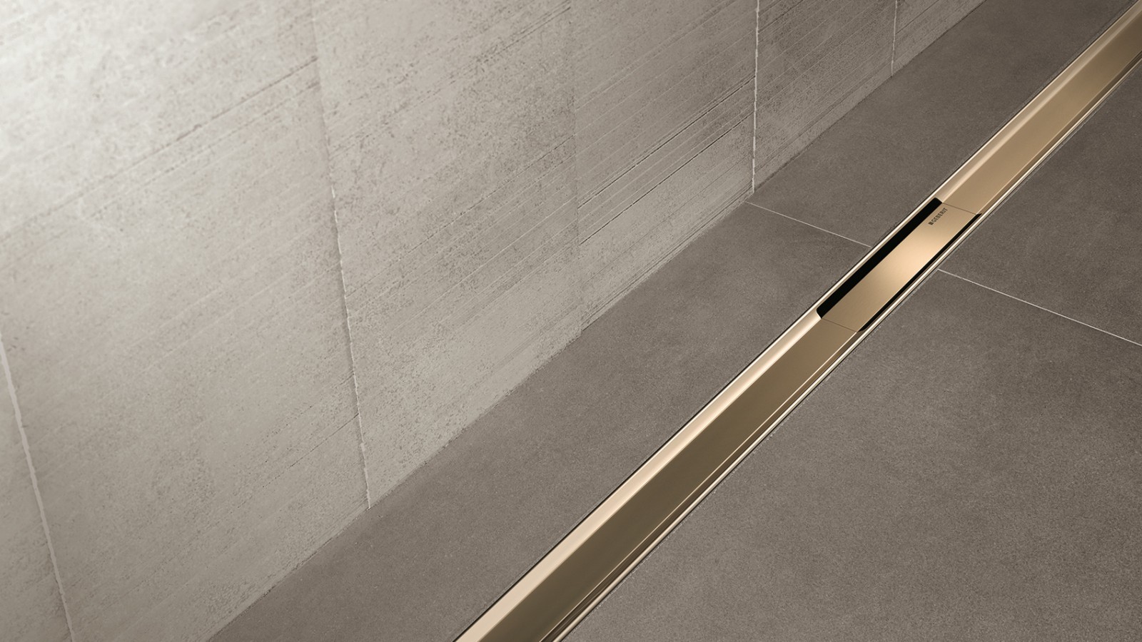 Scarico a pavimento per doccia Geberit © Scarico a pavimento per doccia Geberit ©