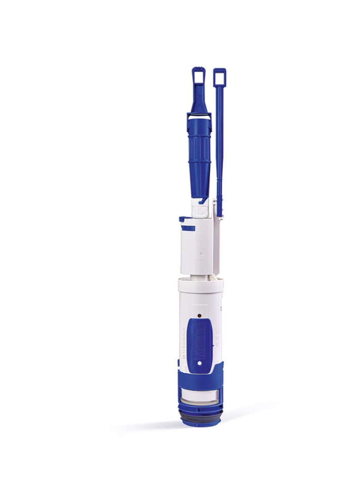 Batteria di scarico tipo 208 (© Geberit) Batteria di scarico tipo 208 (© Geberit)