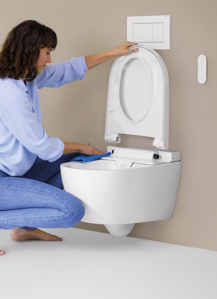 Pulizia di un WC Pulizia di un WC