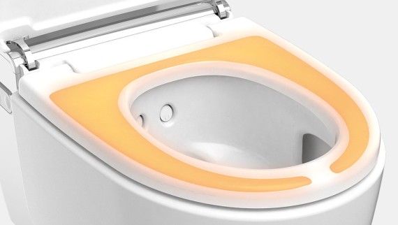 Riscaldamento del sedile del WC Geberit AquaClean Riscaldamento del sedile del WC Geberit AquaClean