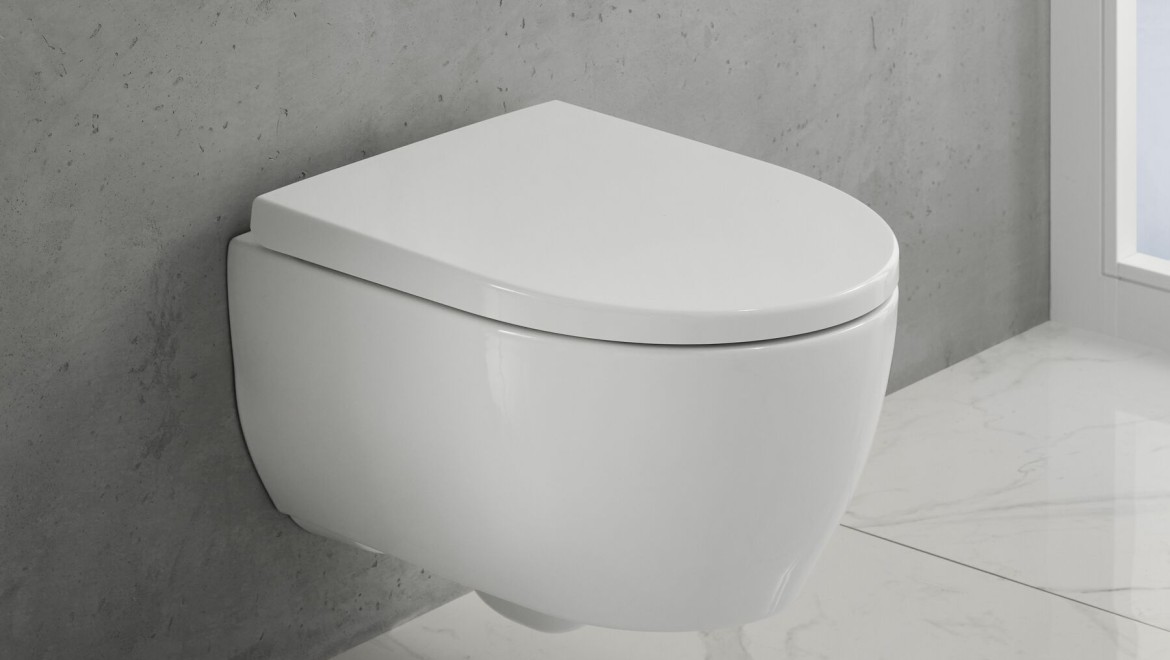 WC iCon sospeso dal design compatto WC iCon sospeso dal design compatto