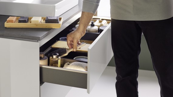 Cassetto contenitore per ottimizzazione degli spazi