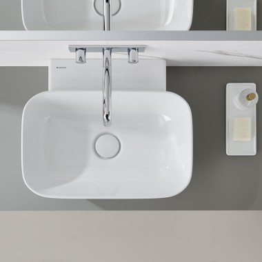 Lavabo da appoggio Geberit ONE, versione a bacinella