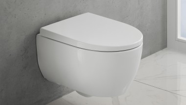 Ceramica per WC sospeso serie Geberit iCon (© Geberit)
