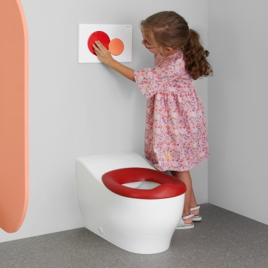 WC a pavimento Geberit Bambini per bambini fino ai 3 anni WC a pavimento Geberit Bambini per bambini fino ai 3 anni