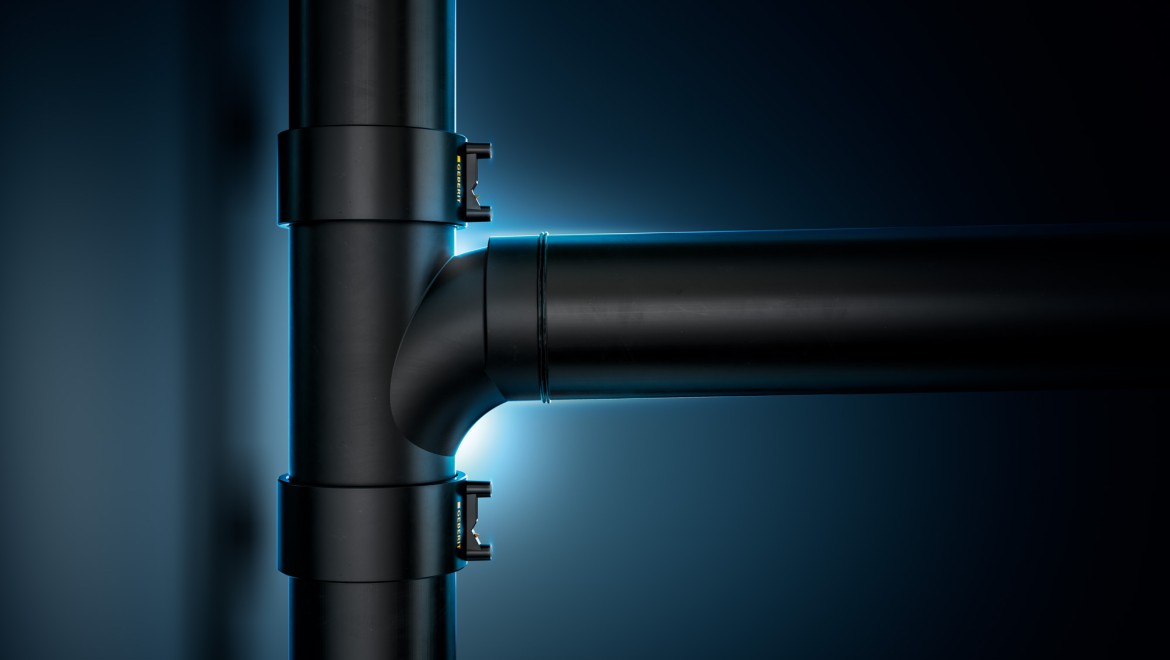 Geberit – Sezione di acqua, per sistema di scarico urinarios