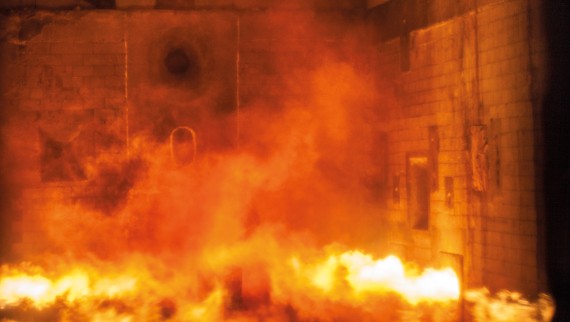 Prove antincendio Geberit svolte presso l'MPA, l'Istituto di prova dei materiali dell'Università di Stoccarda