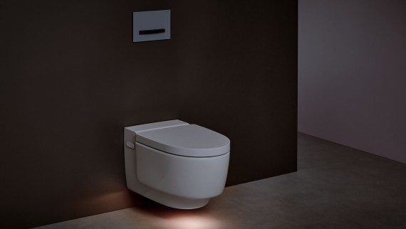 Geberit AquaClean Mera con luce di cortesia Geberit AquaClean Mera con luce di cortesia