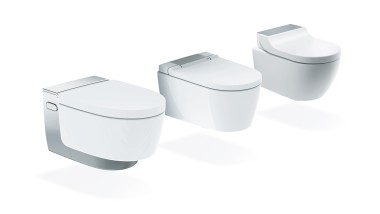 Diversi modelli di vasi bidet Geberit AquaClean