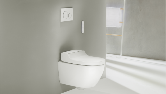 Vaso bidet Geberit AquaClean Tuma con attacco flessibile Vaso bidet Geberit AquaClean Tuma con attacco flessibile