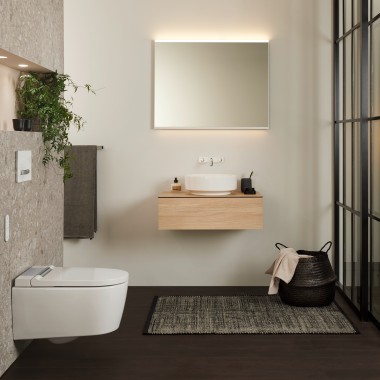 Geberit AquaClean Sela in un hotel Geberit AquaClean Sela in un hotel