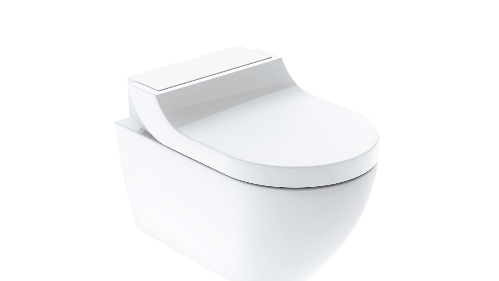 Geberit AquaClean Tuma in vetro bianco Geberit AquaClean Tuma in vetro bianco