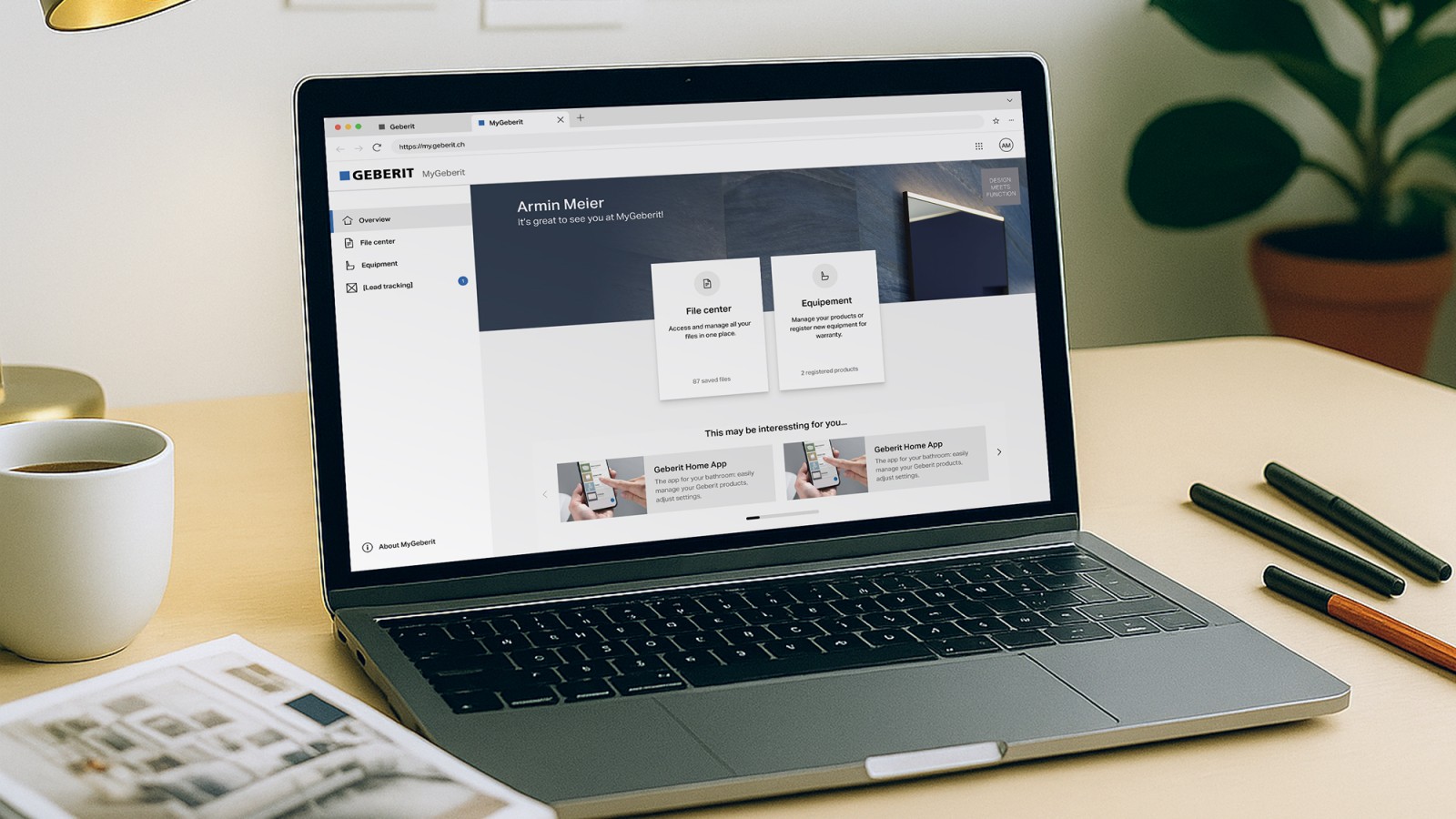MyGeberit Customer Portal