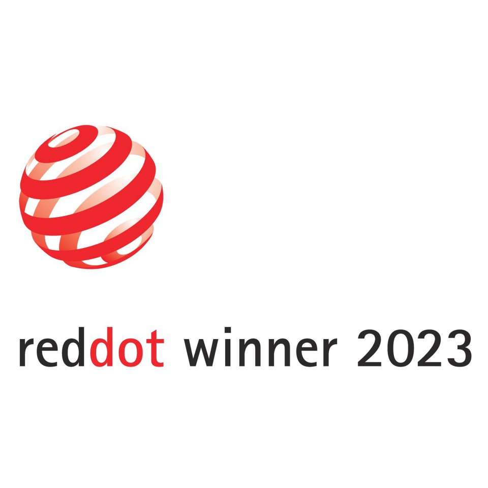 Vincitore del Red Dot Award 2023 Vincitore del Red Dot Award 2023