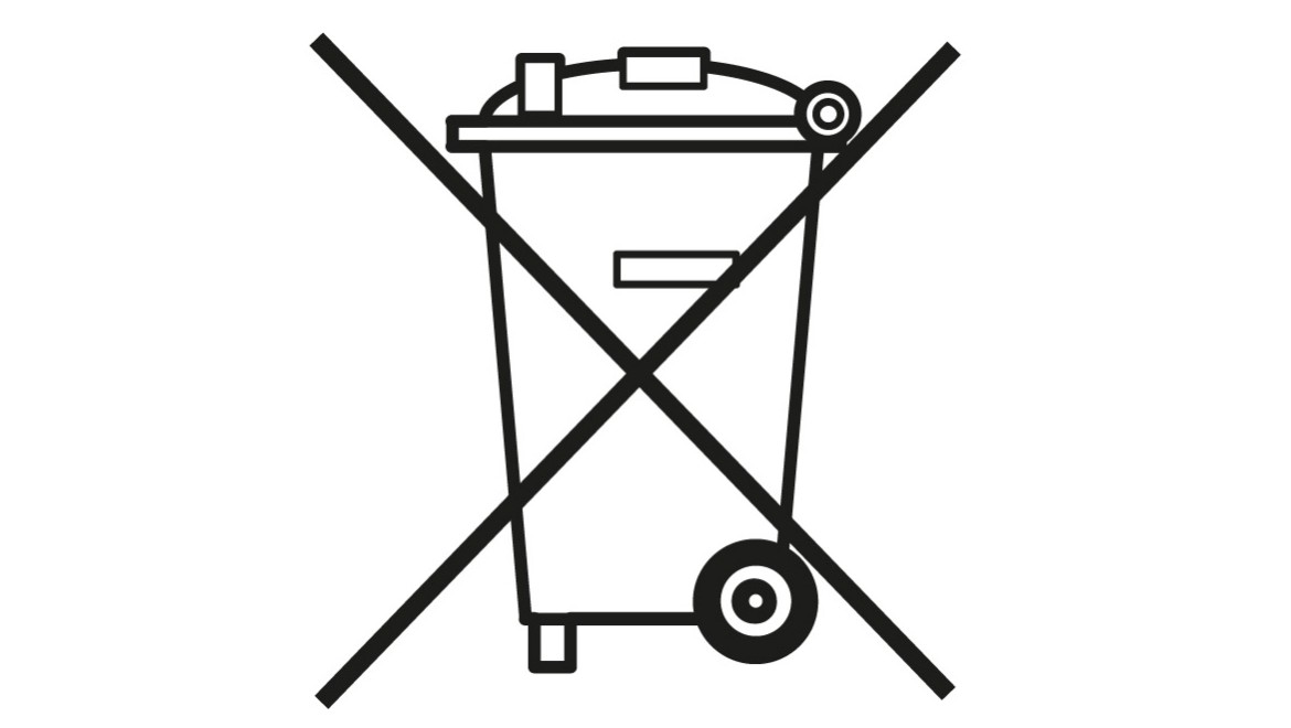Simbolo "Smaltimento batterie usate" Simbolo "Smaltimento batterie usate"