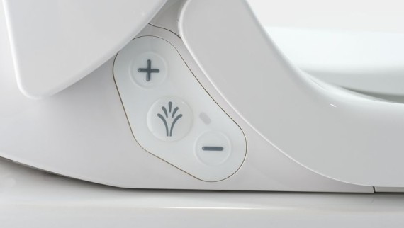 Geberit AquaClean pannello di controllo laterale Geberit AquaClean pannello di controllo laterale