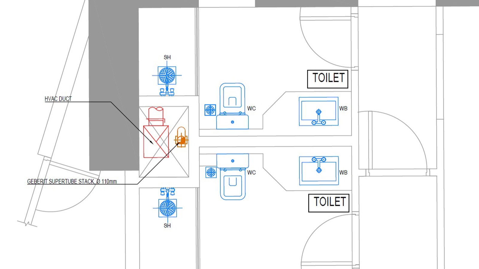 Utilizzo di Geberit PE SuperTube a New Alamein City Utilizzo di Geberit PE SuperTube a New Alamein City
