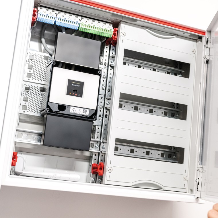 Geberit Gateway integrato nel quadro di controllo Geberit Gateway integrato nel quadro di controllo