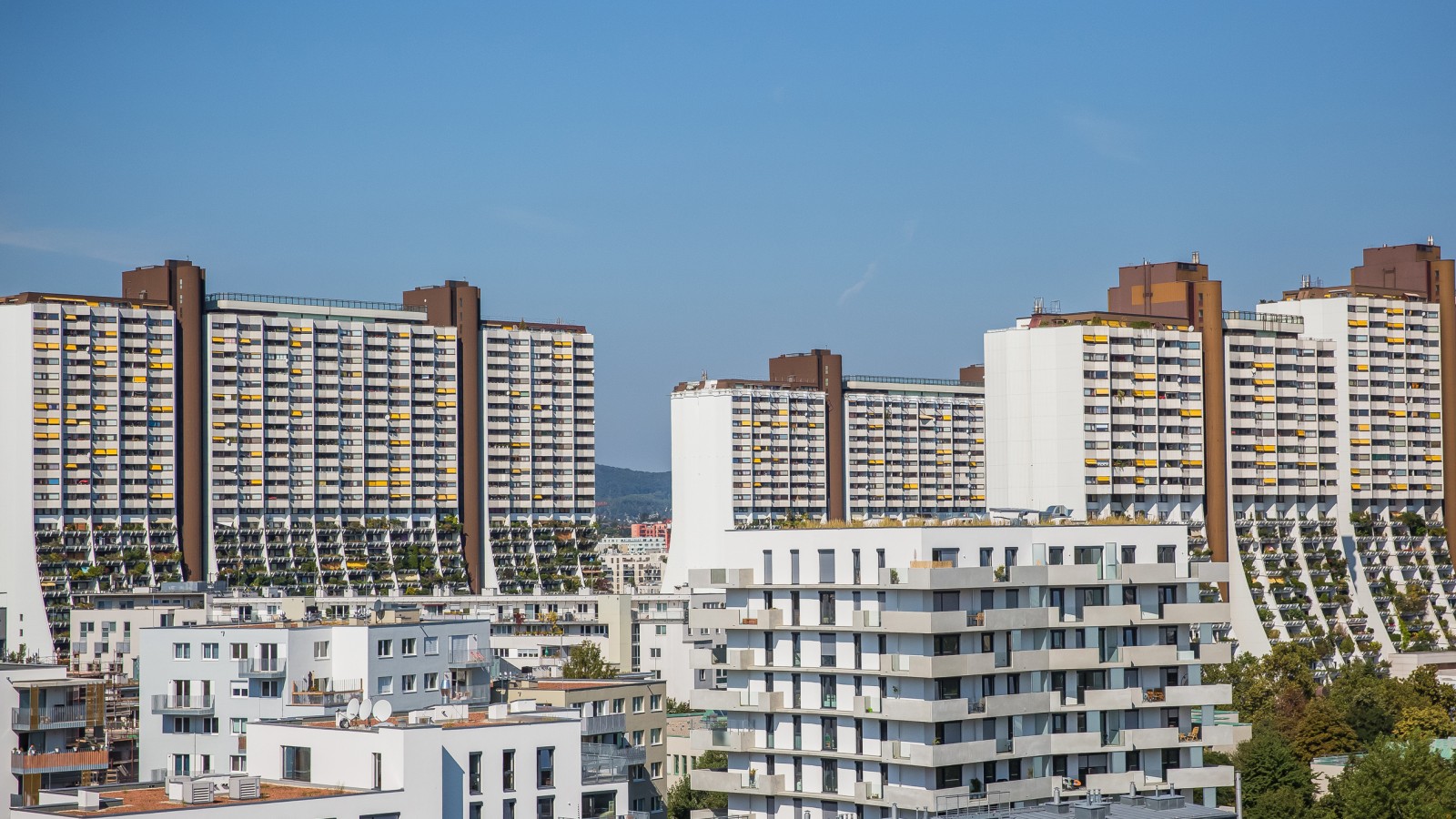 Ci sono oltre 3200 appartamenti nel complesso di edilizia sociale Alt-Erlaa. (© Agata Kadar – stock.adobe.com)