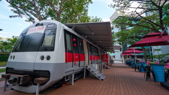Hotel in un vagone del treno Hotel in un vagone del treno