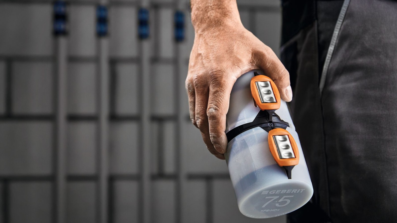 Geberit FlowFit è installato negli edifici modulari StartBlock. (© Geberit) Geberit FlowFit è installato negli edifici modulari StartBlock. (© Geberit)