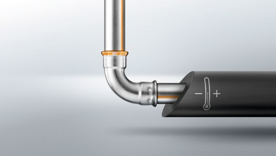 Il nuovo sistema di tubazioni Geberit Mapress Therm in acciaio inossidabile CrTi Il nuovo sistema di tubazioni Geberit Mapress Therm in acciaio inossidabile CrTi