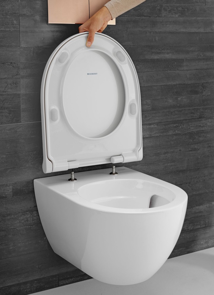 Geberit Acanto WC con funzione di sgancio rapido Geberit Acanto WC con funzione di sgancio rapido