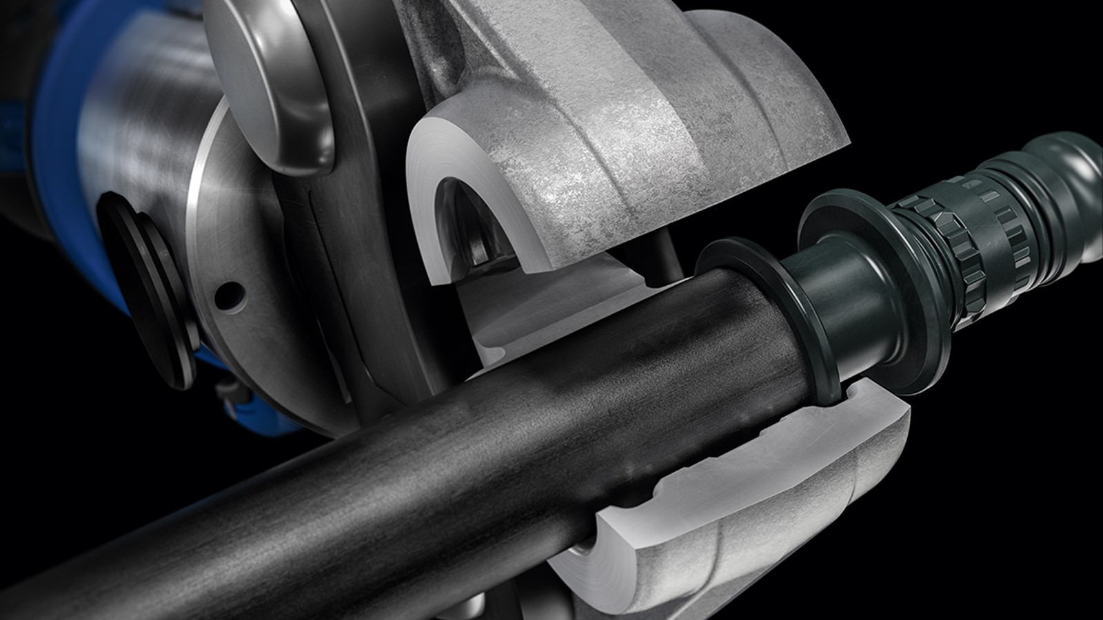 Ganascia a morsa con tubo Mepla Ganascia a morsa con tubo Mepla