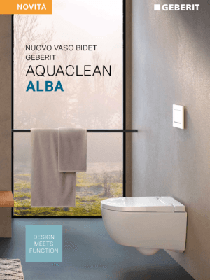 Nuovo vaso bidet Geberit AquaClean Alba – Flyer 2026 Nuovo vaso bidet Geberit AquaClean Alba – Flyer 2026