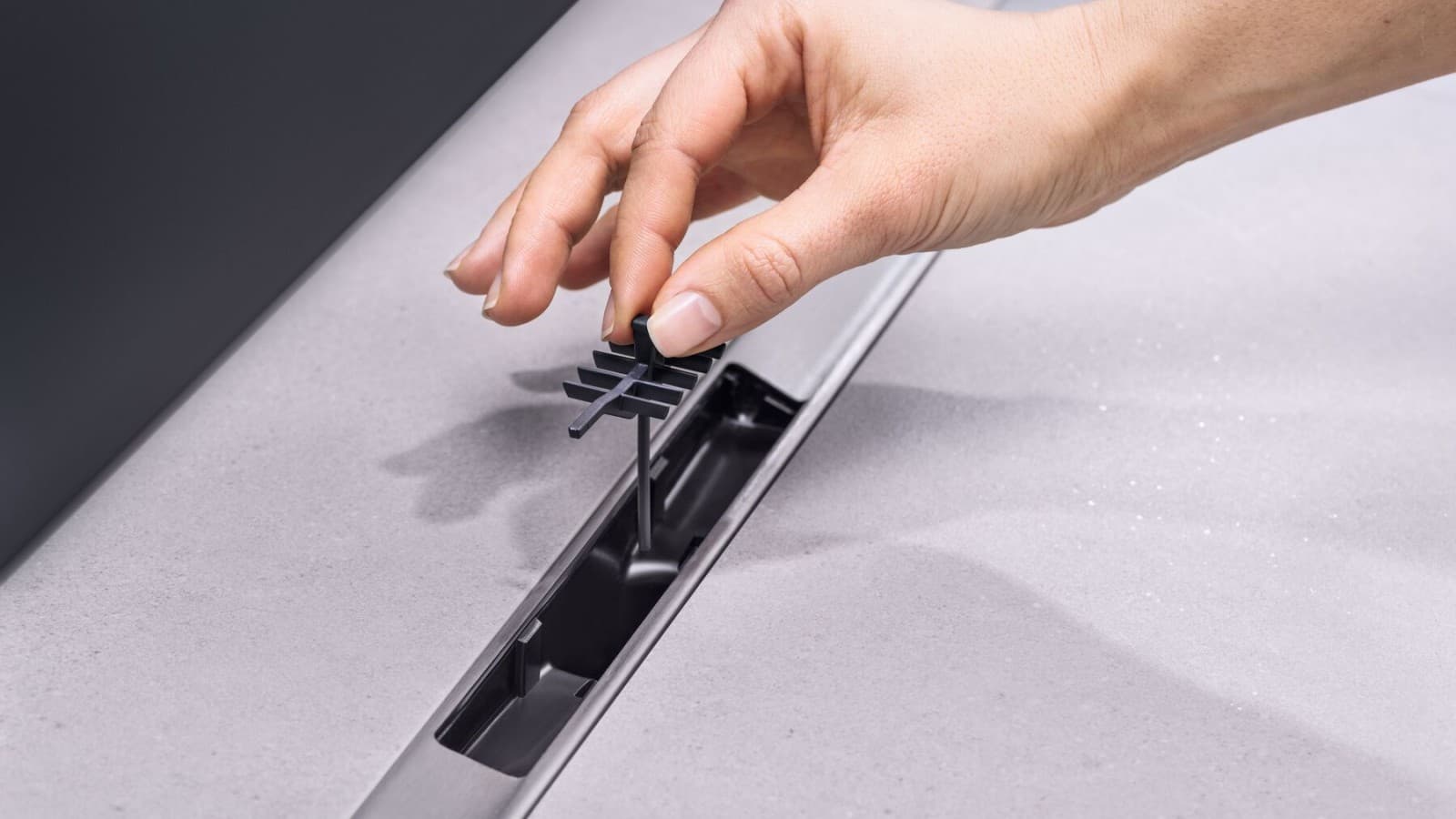 Inserto a pettine per Geberit CleanLine50 Inserto a pettine per Geberit CleanLine50